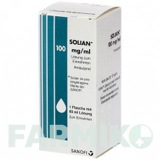 СОЛИАН (SOLIAN) 100 мг/мл раствор 60 мл - Амисульприд KOHLPHARMA