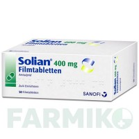 СОЛИАН (SOLIAN) 400 мг таблетки 50 шт - Амисульприд SANOFI