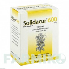 СОЛИДАКУР (SOLIDACUR) 600 мг таблетки 50 шт - Золотарника трава RODISMA-MED PHARMA
