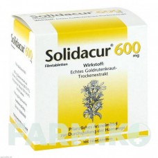 СОЛИДАКУР (SOLIDACUR) 600 мг таблетки 100 шт - Золотарника трава RODISMA-MED PHARMA