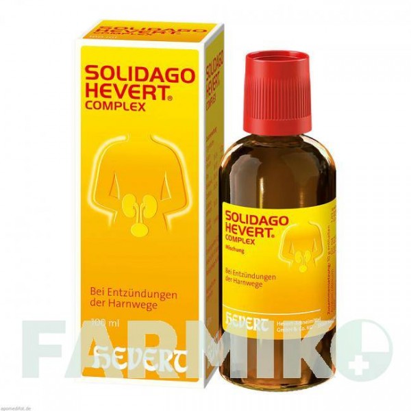 СОЛИДАГО (SOLIDAGO) капли 100 мл - Гомеопатия HEVERT