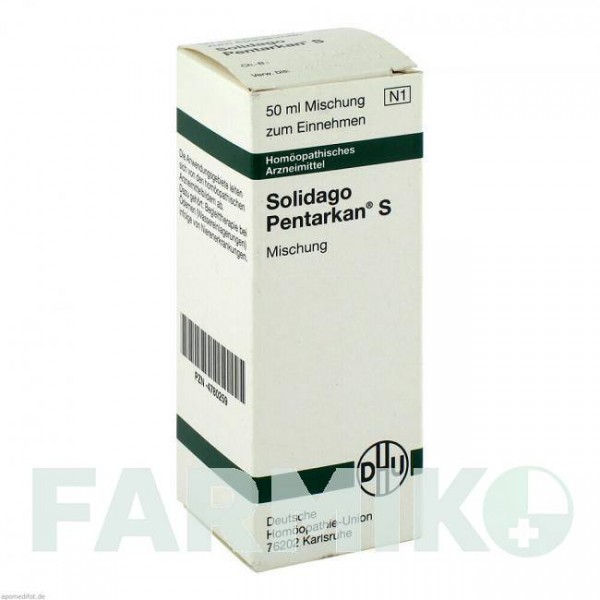 СОЛИДАГО ПЕНТАРКАН (SOLIDAGO PENTARKAN) смесь 50 мл - Гомеопатия DHU