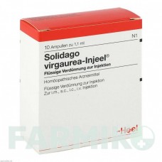 СОЛИДАГО ВИРГАУРА (SOLIDAGO VIRGAUREA) ампулы 10 шт - Гомеопатия BIOLOGISCHE HEILMITTEL HEEL