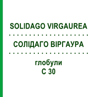СОЛІДАГО ВІРГАУРА (SOLIDAGO VIRGAUREA) C 30 глобули 0,5 г - Гомеопатія GUDJONS