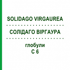 СОЛИДАГО ВИРГАУРА (SOLIDAGO VIRGAUREA) C 6 глобули 1,5 г - Гомеопатия GUDJONS