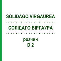 СОЛИДАГО ВИРГАУРА (SOLIDAGO VIRGAUREA) D 2 раствор 20 мл - Гомеопатия HANOSAN