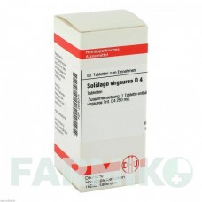 СОЛИДАГО ВИРГАУРА (SOLIDAGO VIRGAUREA) D 4 таблетки 80 шт - Гомеопатия DHU