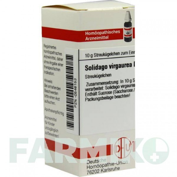 СОЛИДАГО ВИРГАУРА (SOLIDAGO VIRGAUREA) D 8 глобули 10 г - Гомеопатия DHU