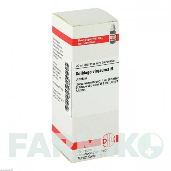 СОЛИДАГО ВИРГАУРА (SOLIDAGO VIRGAUREA) раствор 20 мл - Гомеопатия DHU