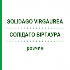 СОЛИДАГО ВИРГАУРА (SOLIDAGO VIRGAUREA) раствор 50 мл - Гомеопатия HANOSAN