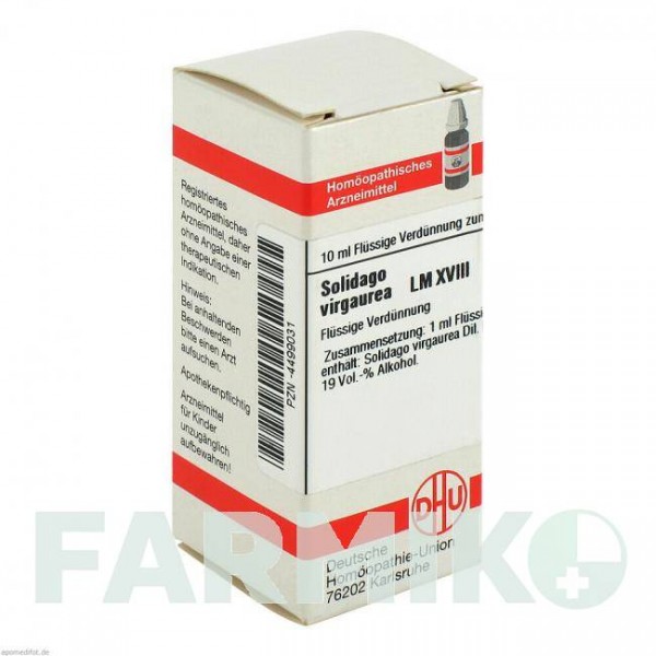 СОЛИДАГО ВИРГАУРА (SOLIDAGO VIRGAUREA) LM XVIII раствор 10 мл - Гомеопатия DHU