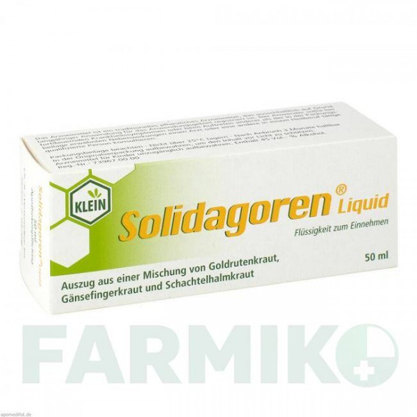 СОЛИДАГОРЕН (SOLIDAGOREN) капли 50 мл - Золотарника трава DR.GUSTAV KLEIN
