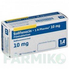 СОЛИФЕНАЦИН (SOLIFENACIN) 10 мг таблетки 30 шт - Солифенацин 1 A PHARMA