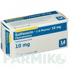 СОЛИФЕНАЦИН (SOLIFENACIN) 10 мг таблетки 90 шт - Солифенацин 1 A PHARMA
