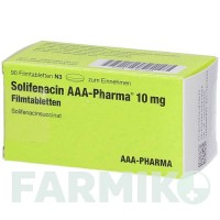 СОЛИФЕНАЦИН (SOLIFENACIN) 10 мг таблетки 30 шт - Солифенацин AAA - PHARMA