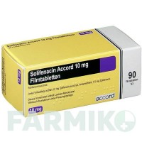 СОЛІФЕНАЦИН (SOLIFENACIN) 10 мг таблетки 90 шт - Соліфенацин ACCORD HEALTHCARE