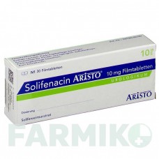СОЛИФЕНАЦИН (SOLIFENACIN) 10 мг таблетки 30 шт - Солифенацин ARISTO PHARMA