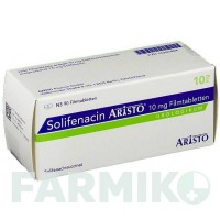 СОЛІФЕНАЦИН (SOLIFENACIN) 10 мг таблетки 90 шт - Соліфенацин ARISTO PHARMA