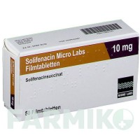 СОЛІФЕНАЦИН (SOLIFENACIN) 10 мг таблетки 50 шт - Соліфенацин MICRO LABS