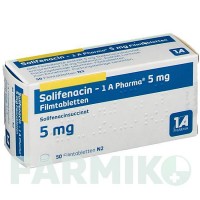 СОЛИФЕНАЦИН (SOLIFENACIN) 5 мг таблетки 50 шт - Солифенацин 1 A PHARMA