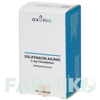 СОЛІФЕНАЦИН (SOLIFENACIN) 5 мг таблетки 90 шт - Соліфенацин AXUNIO PHARMA