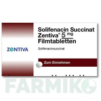 СОЛИФЕНАЦИН СУКЦИНАТ (SOLIFENACIN SUCCINAT) 5 мг таблетки 50 шт - Солифенацин ZENTIVA