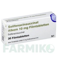 СОЛІФЕНАЦИНСУКЦИНАТ (SOLIFENACINSUCCINAT) 10 мг таблетки 30 шт - Соліфенацин ASCEND