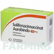 СОЛИФЕНАЦИНСУКЦИНАТ (SOLIFENACINSUCCINAT) 10 мг таблетки 50 шт - Солифенацин PUREN PHARMA