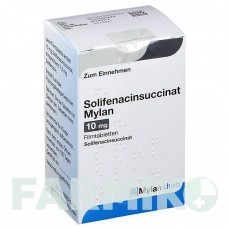 СОЛИФЕНАЦИНСУКЦИНАТ (SOLIFENACINSUCCINAT) 10 мг таблетки 30 шт - Солифенацин VIATRIS