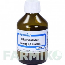 СОЛЮЦИО ЭТАКРИДИН (SOLUTIO ETHACRIDINI) 0,1% раствор 200 мл - Этакридин лактат APOMIX