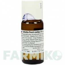 СОЛЮЦИО ФЕРРИ (SOLUTIO FERRI) D 3 раствор 50 мл - Гомеопатия WELEDA