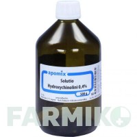 СОЛЮЦИО ГИДРОКСИХИН (SOLUTIO HYDROXYCHIN) 0,4% раствор 500 мл - Оксихинолин APOMIX