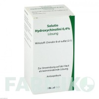 СОЛЮЦІО ГІДРОКСИХІН (SOLUTIO HYDROXYCHIN) 0,4% розчин 200 мл - Оксихінолін LEYH-PHARMA