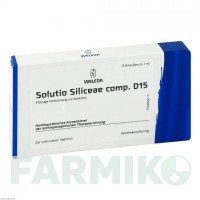 СОЛЮЦІО СИЛІЦЕА (SOLUTIO SILICEAE) D 15 ампули 8x1 мл - Гомеопатія WELEDA