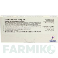 СОЛЮЦІО СИЛІЦЕА (SOLUTIO SILICEAE) D 6 ампули 8x1 мл - Гомеопатія WELEDA