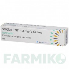 СОЛАНТРА (SOOLANTRA) 10 мг/г крем 45 г - Ивермектин GALDERMA