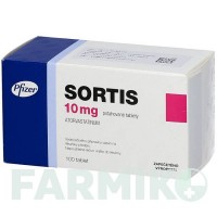 СОРТІС (SORTIS) 10 мг таблетки 50 шт - Аторвастатин EURIMPHARM