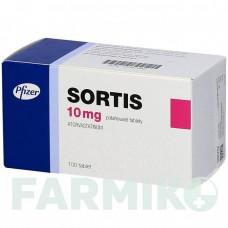 СОРТИС (SORTIS) 10 мг таблетки 100 шт - Аторвастатин KOHLPHARMA