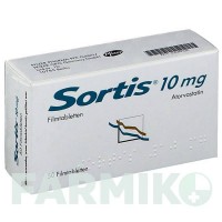 СОРТИС (SORTIS) 10 мг таблетки 50 шт - Аторвастатин VIATRIS