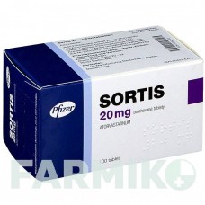 СОРТИС (SORTIS) 20 мг таблетки 100 шт - Аторвастатин ALLOMEDIC