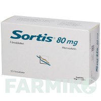 СОРТИС (SORTIS) 80 мг таблетки 50 шт - Аторвастатин VIATRIS