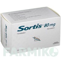 СОРТІС (SORTIS) 80 мг таблетки 100 шт - Аторвастатин VIATRIS