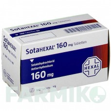 СОТАГЕКСАЛ (SOTAHEXAL) 160 мг таблетки 100 шт - Соталол HEXAL