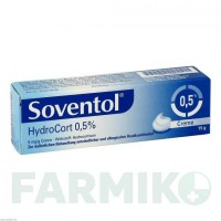СОВЕНТОЛ (SOVENTOL) 0,5% крем 15 г - Гидрокортизон MEDICE PUTTER