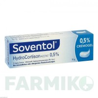 СОВЕНТОЛ (SOVENTOL) 0,5% крем 15 г - Гидрокортизон MEDICE PUTTER