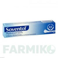 СОВЕНТОЛ (SOVENTOL) 0,5% крем 30 г - Гидрокортизон MEDICE PUTTER