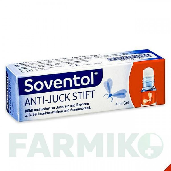 СОВЕНТОЛ (SOVENTOL) гель 4 мл - Гидрокортизон MEDICE PUTTER