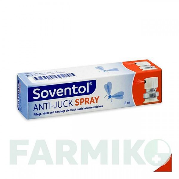 СОВЕНТОЛ (SOVENTOL) спрей 8 мл - Гидрокортизон MEDICE PUTTER