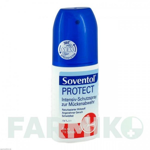 СОВЕНТОЛ ПРОТЕКТ (SOVENTOL PROTECT) спрей 100 мл - Активні речовини MEDICE PUTTER