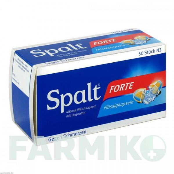СПАЛТ (SPALT) капсулы 50 шт - Ибупрофен PHARMASGP